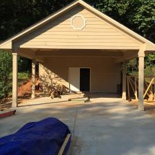 Carport Project with New Driveway in Greensboro, NC 5